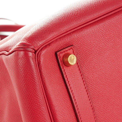 Hermes Courchevel HAC Birkin 32 Rouge 29 of 29