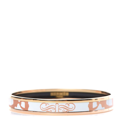 Hermes Enamel Printed Narrow Bracelet 70 1 of 6