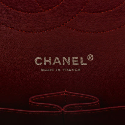 Chanel Patent Quilted Jumbo Double Flap Red 5 of 11