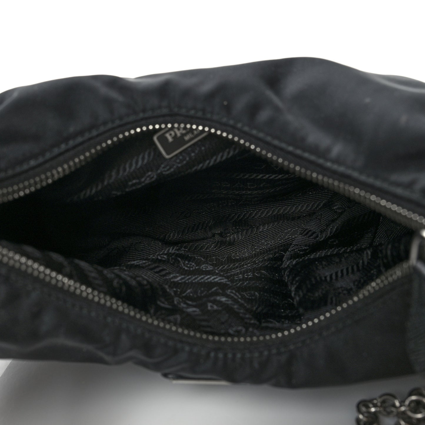 Tessuto Nylon Saffiano Re-Edition 2006 Shoulder Bag Black