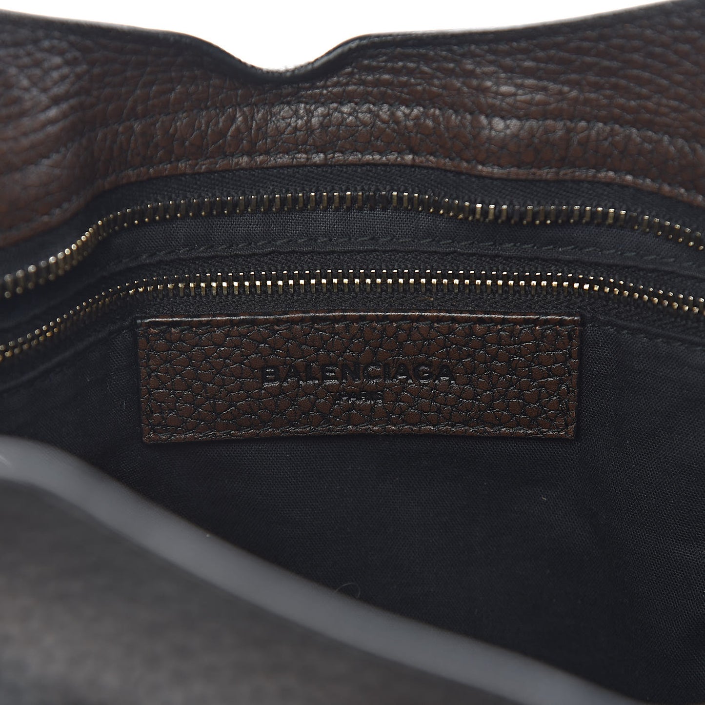 Vibrato Calfskin Classic Gold Hardware City Ombre Marron