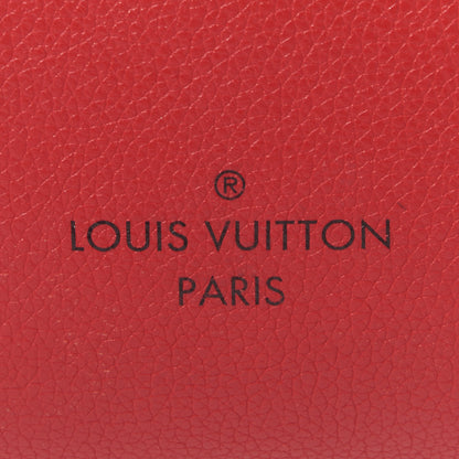 Louis Vuitton Calfskin Monogram On My Side Pirate Red 7 of 9