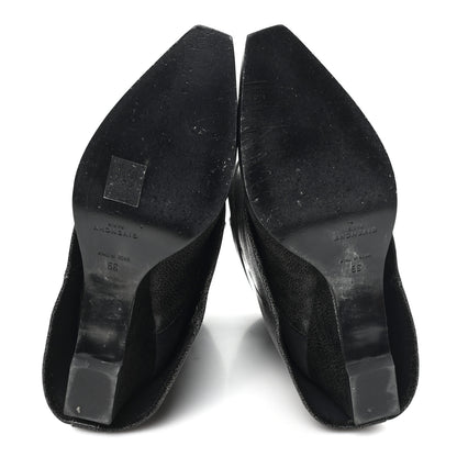 Givenchy Aged Calfskin Cowboy Shark Lock Ankle Boots 39 6 of 9