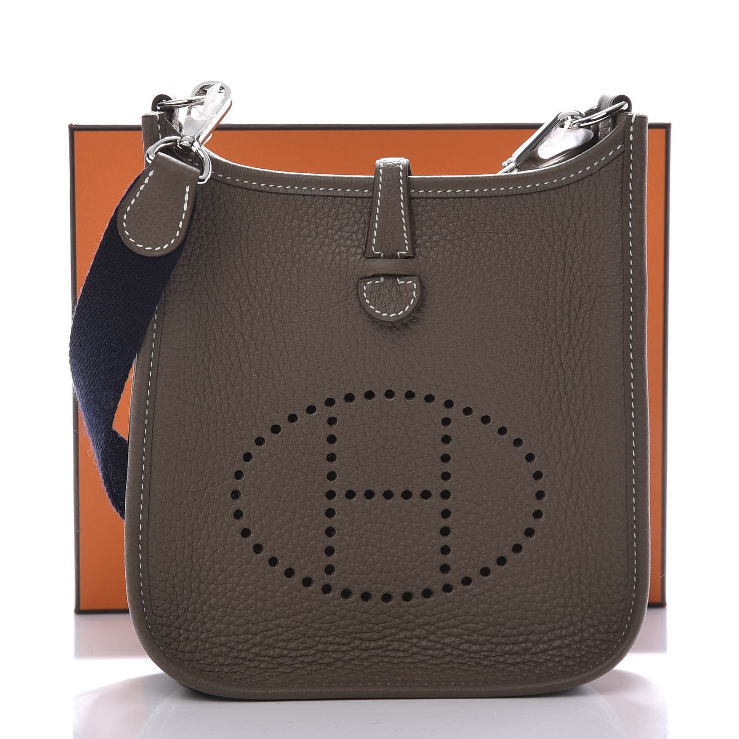 Taurillon Clemence Amazone Evelyne TPM Etoupe Bleu Indigo