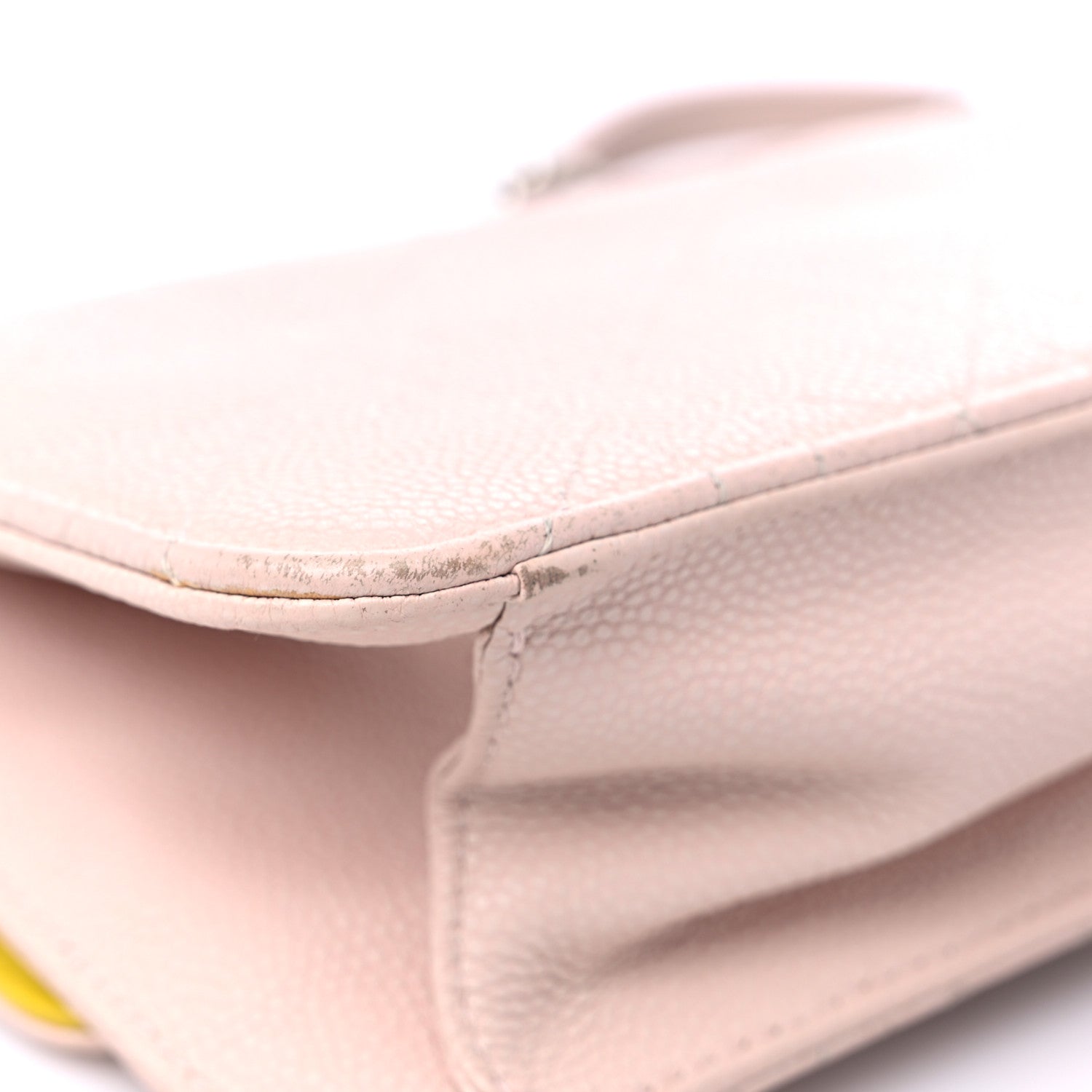 Christian Dior Grained Calfskin Cannage Miss Dior Promenade Pink Yellow 9 of 17