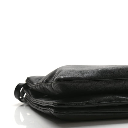 Celine Lambskin Large Trio Crossbody Bag Black 11 of 14