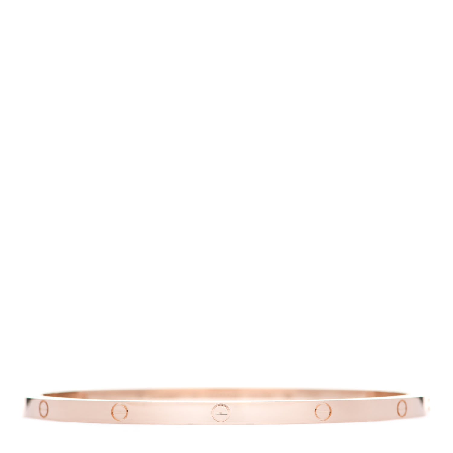 Cartier 18K Pink Gold Small LOVE Bracelet 19 1 of 4