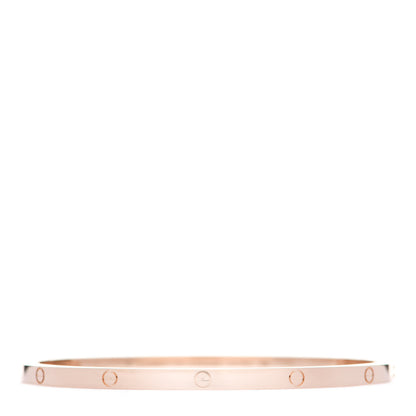 Cartier 18K Pink Gold Small LOVE Bracelet 19 1 of 4