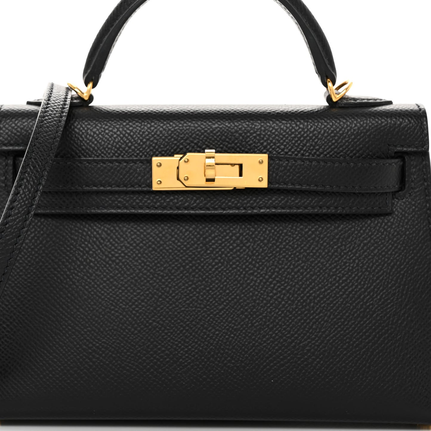 Epsom Mini Kelly Sellier 20 Black