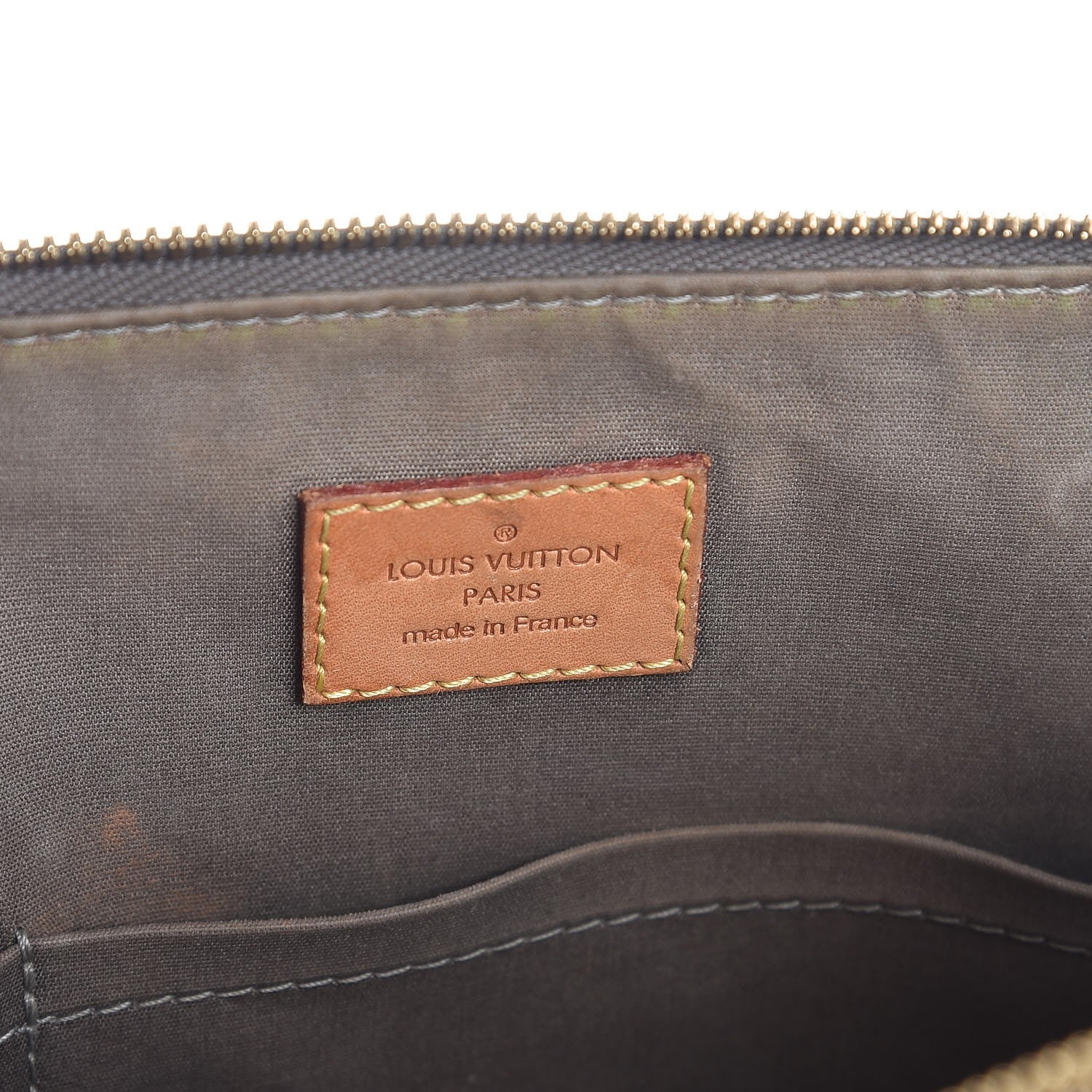 Louis Vuitton Vernis Alma PM Gris Art Deco 6 of 23