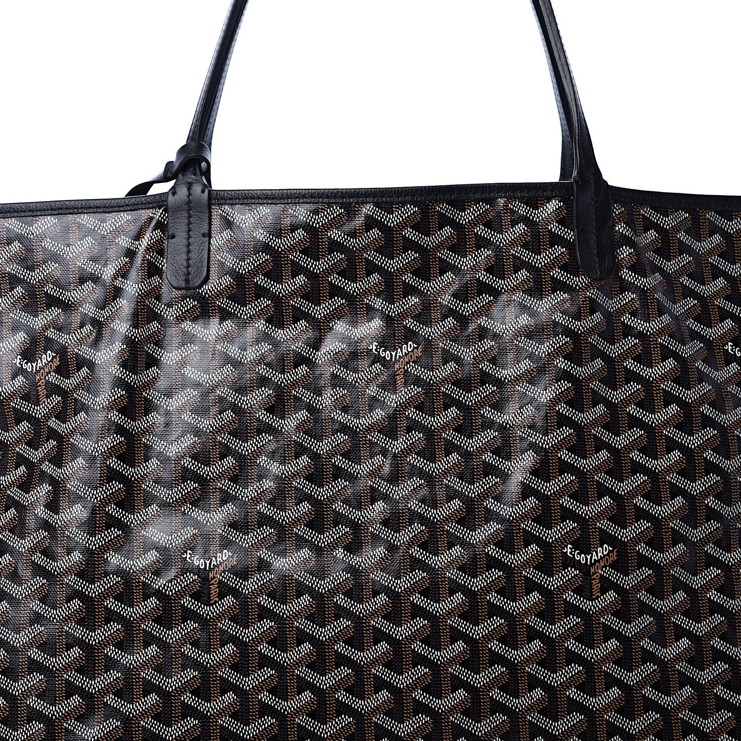 Goyard Goyardine Saint Louis GM Black 8 of 10