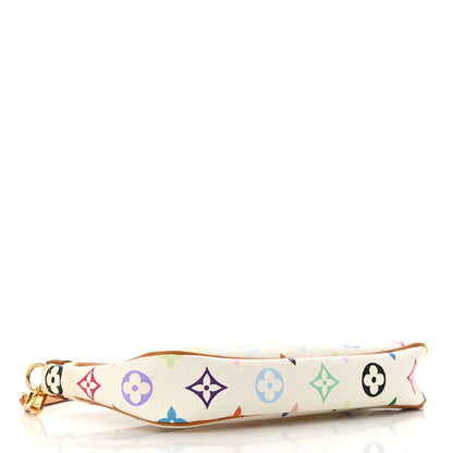 Louis Vuitton Monogram Multicolor Pochette Accessories White 4 of 13