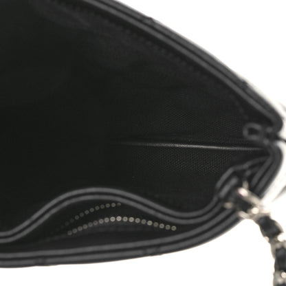 Chanel Lambskin Quilted Crossbody Bag Black 5 of 9
