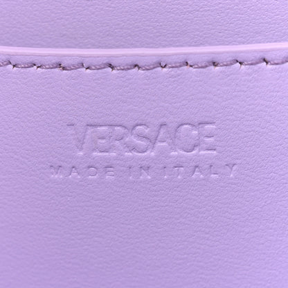Versace Calfskin Medium Greca Goddess Shoulder Bag Baby Violet 6 of 9