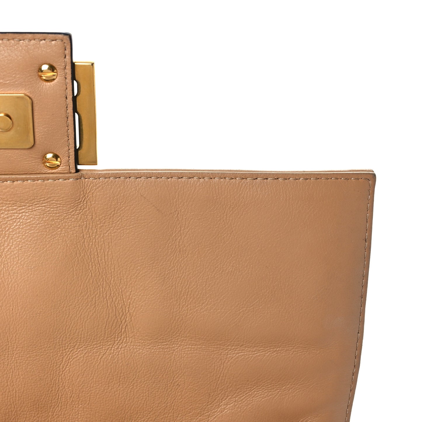 Nappa FF 1974 Embossed Baguette Durian