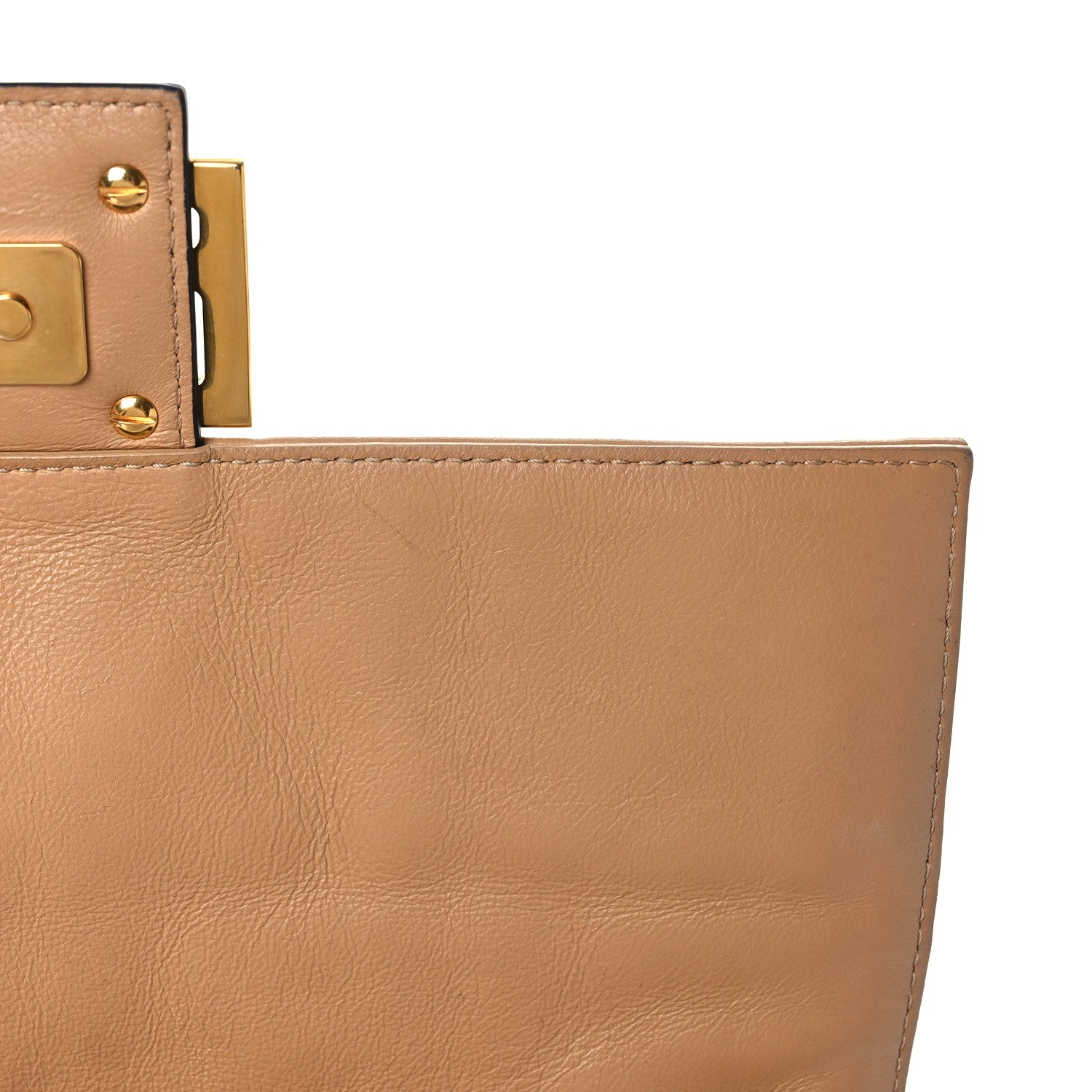 Fendi Nappa FF 1974 Embossed Baguette Durian 14 of 14