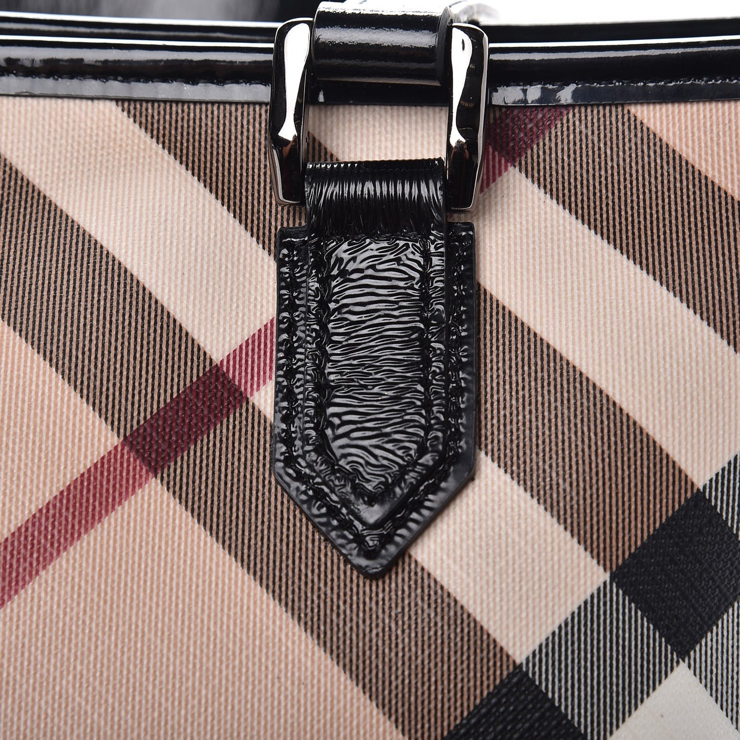 Supernova Check Regent Tote Black