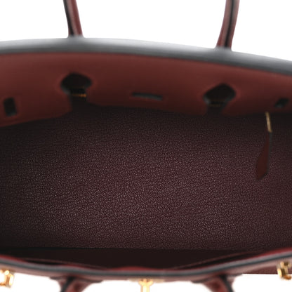 Hermes Togo Birkin 25 Rouge H 8 of 19