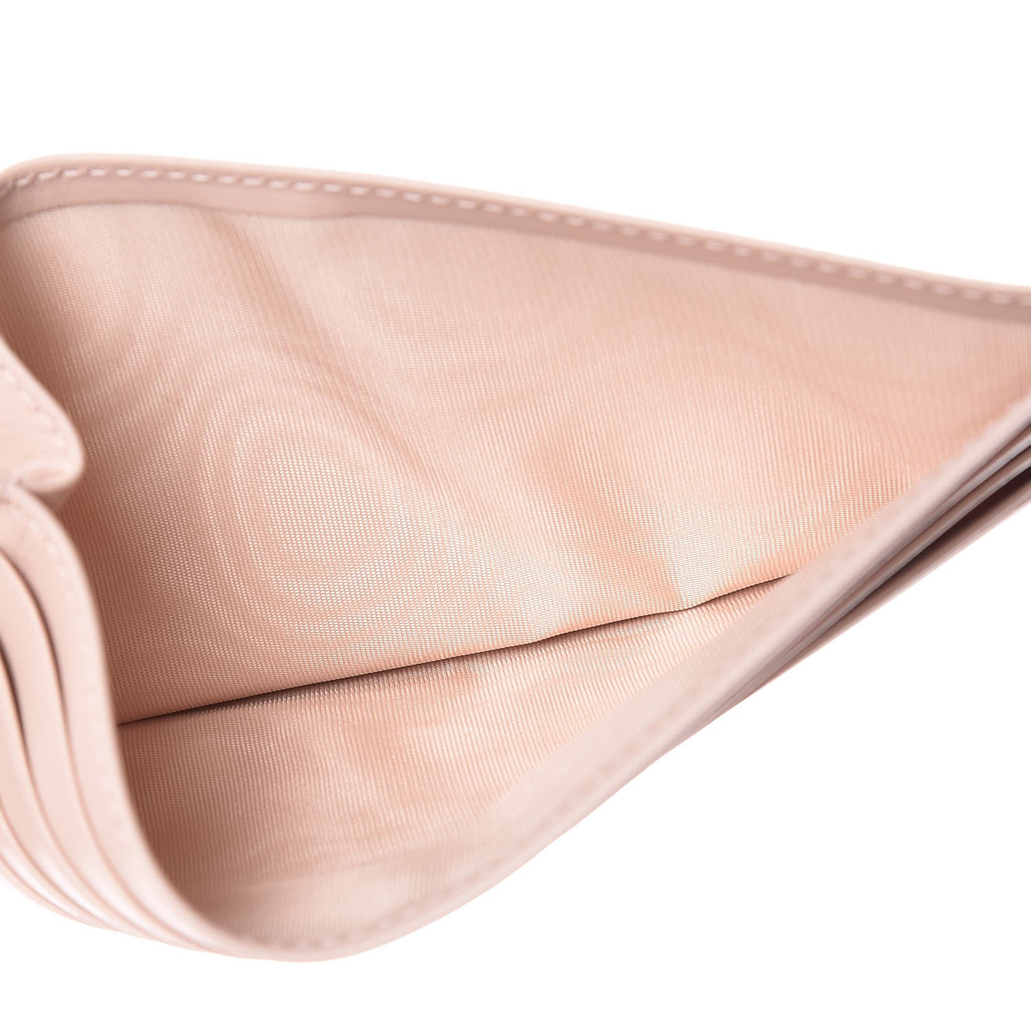 Christian Dior Lambskin Cannage Lady Dior Clutch Rose Poudre 12 of 13