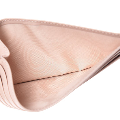 Christian Dior Lambskin Cannage Lady Dior Clutch Rose Poudre 12 of 13