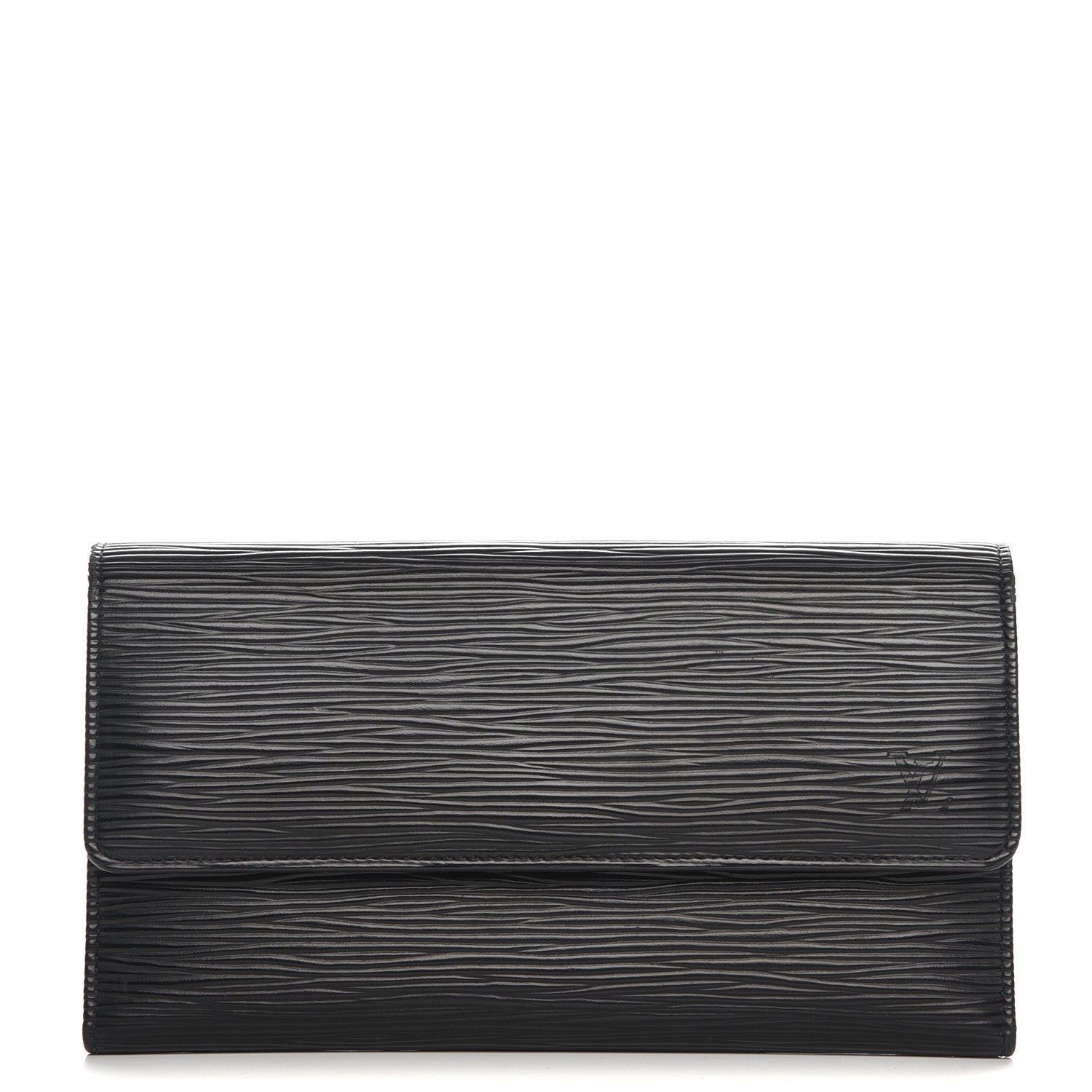 Louis Vuitton Epi Porte Tresor International Wallet Black 1 of 10