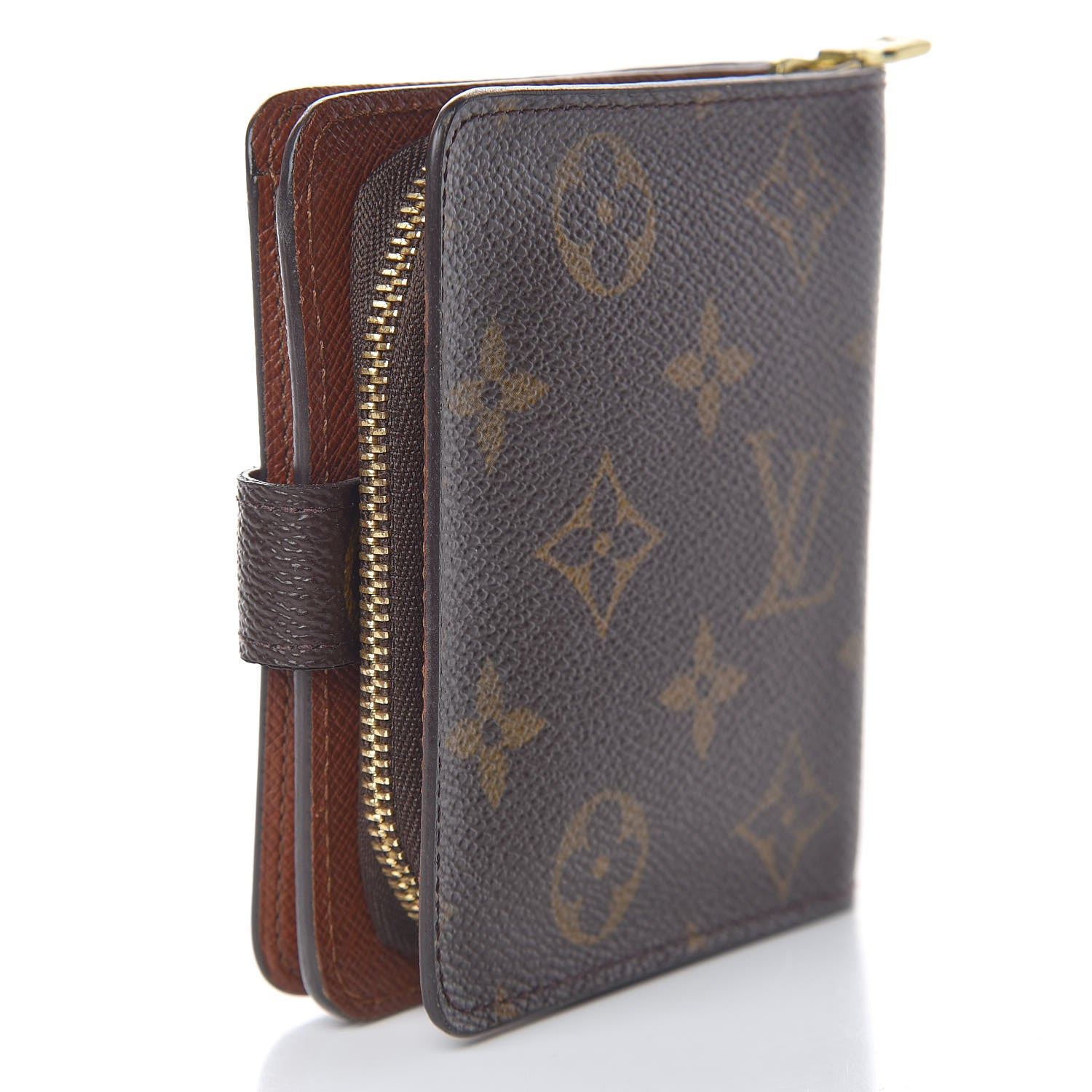 Louis Vuitton Monogram Compact Zippe Zipped Wallet 3 of 9