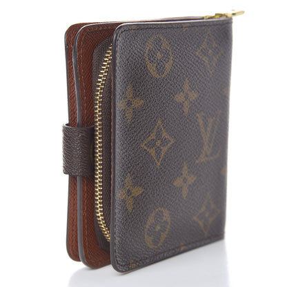 Louis Vuitton Monogram Compact Zippe Zipped Wallet 3 of 9