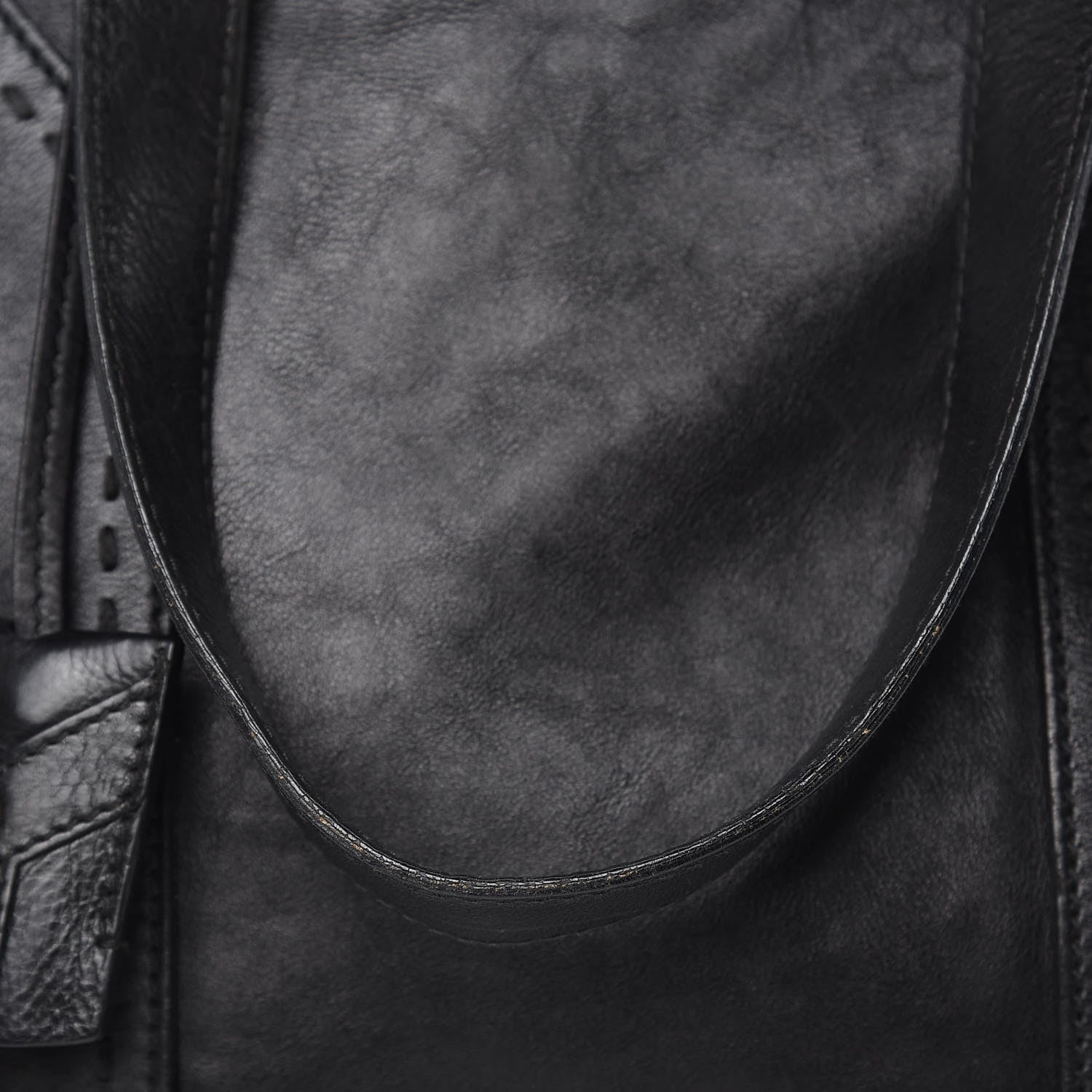 Saint Laurent Calfskin Oversized Muse Black 15 of 15