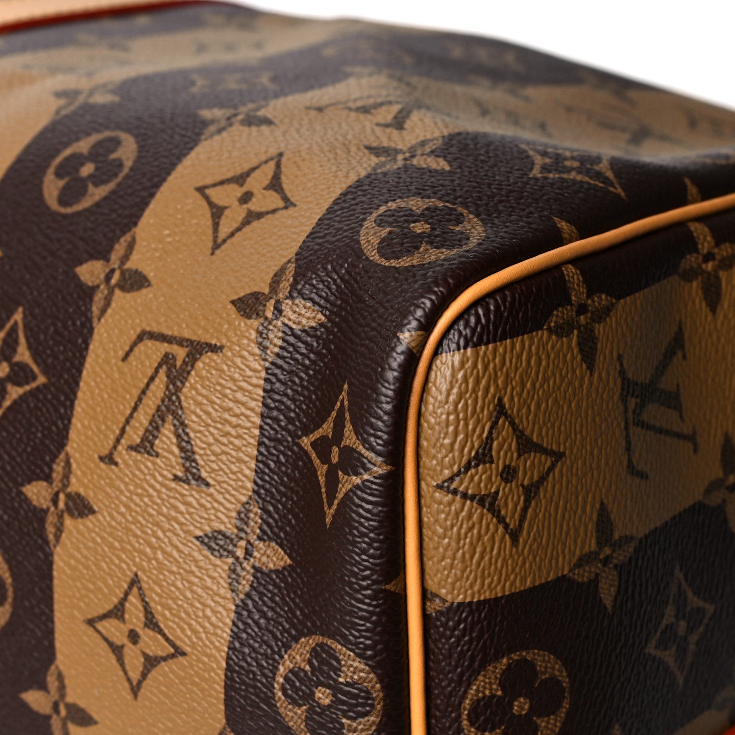 Louis Vuitton X NIGO Reverse Monogram Stripe Keepall Bandouliere 50 Brown 11 of 11