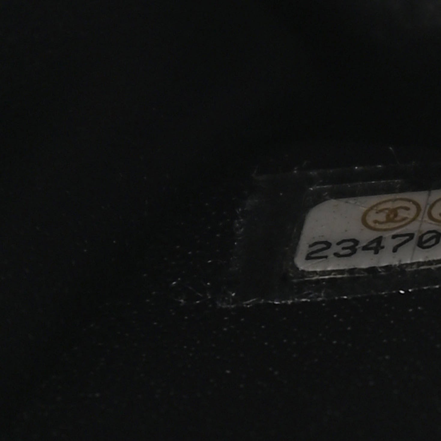 Chanel Caviar Lizard Quilted Large Coco Handle Flap Black 9 of 10