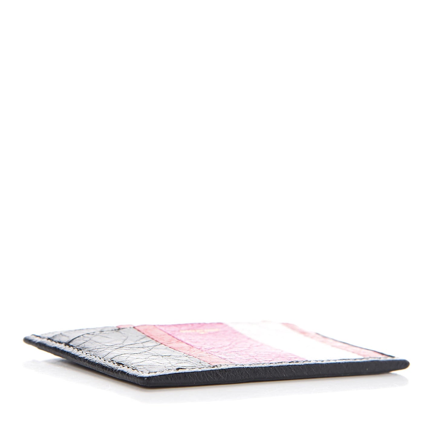 Agneau Arena Multicolore Multi Card Case Rose Gris White Black Rouge