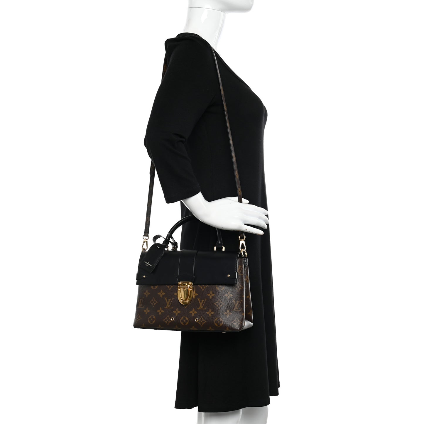 Monogram One Handle Flap Bag MM