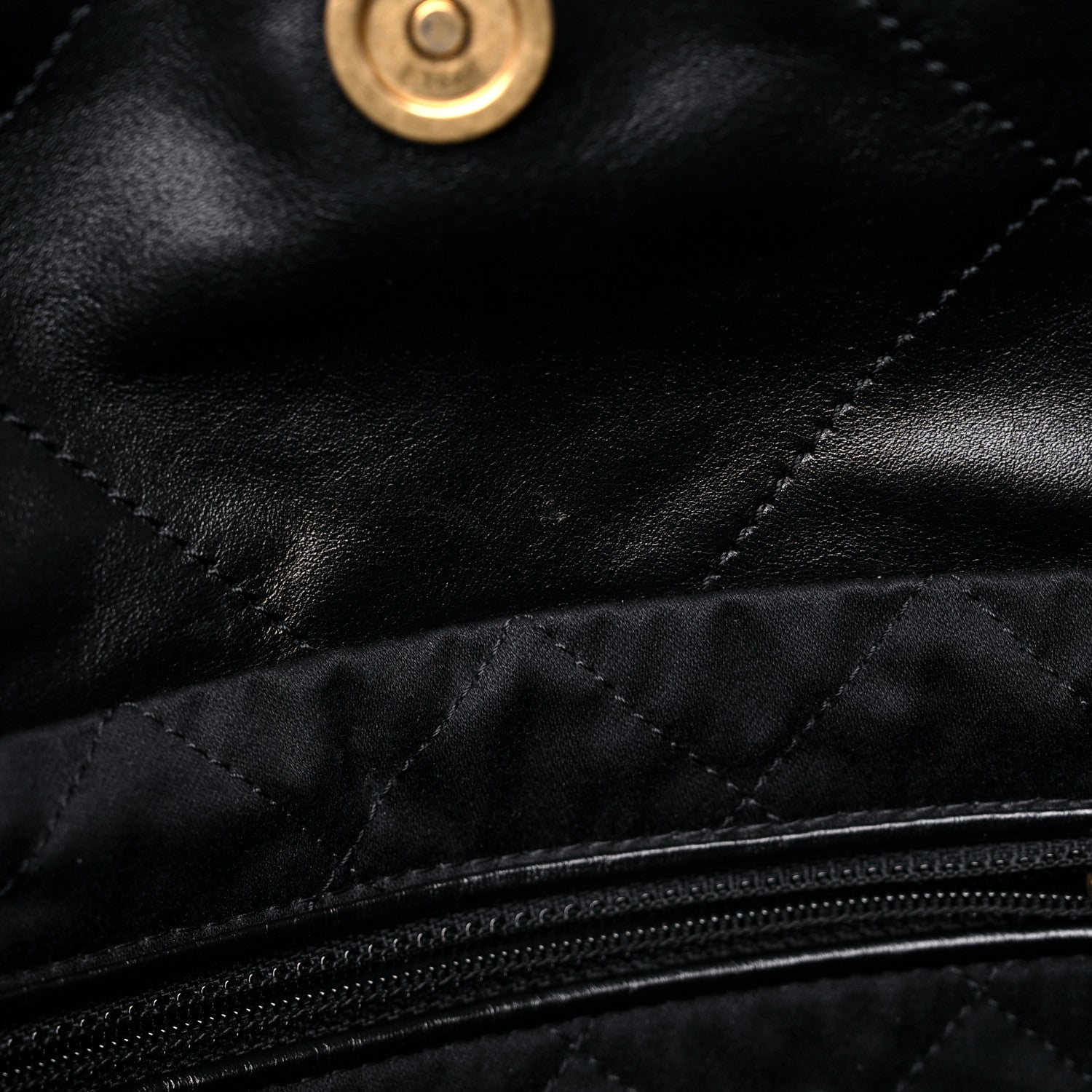 Chanel Shiny Calfskin Quilted Small Chanel 22 Black 11 of 11