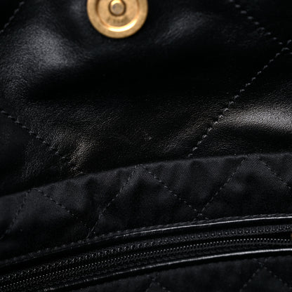 Chanel Shiny Calfskin Quilted Small Chanel 22 Black 11 of 11