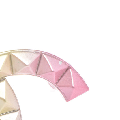 Chanel Metal Studded CC Rainbow Brooch Multicolor 7 of 9
