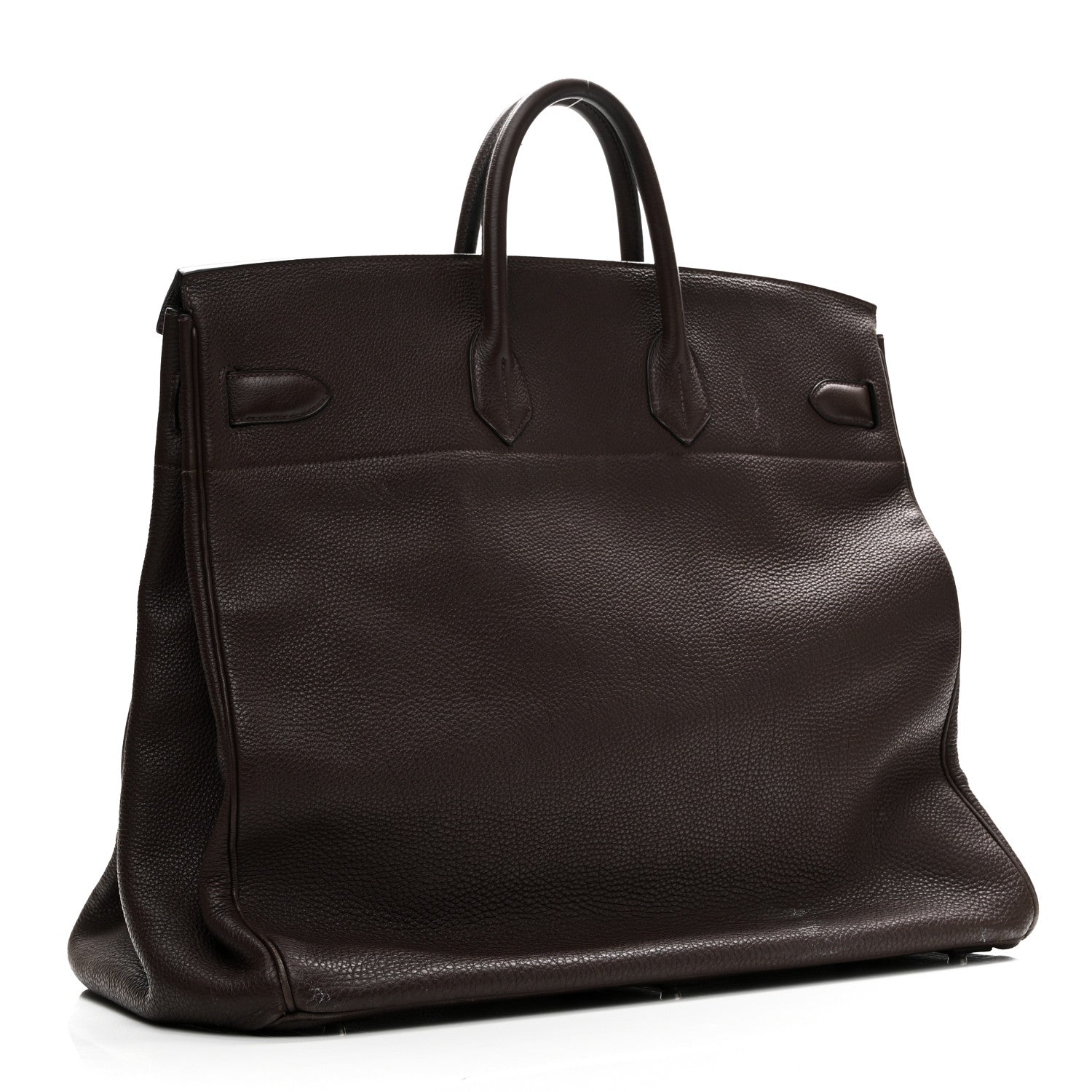 Hermes Togo HAC Travel Birkin 50 Chocolate 2 of 12