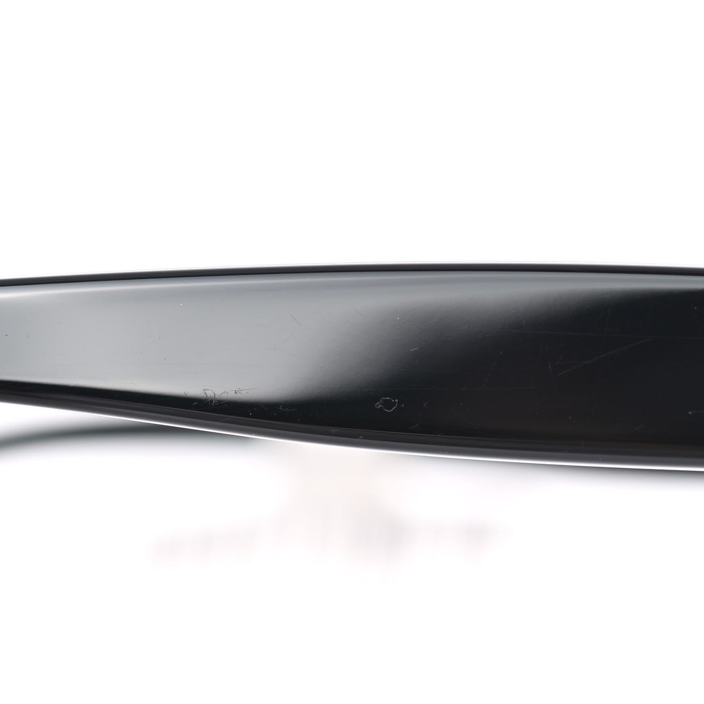 Acetate Strass Polarized Pilot Sunglasses 5467-B Black