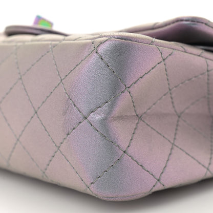 Chanel Iridescent Lambskin Quilted 2.55 Reissue 225 Flap Light Purple 10 of 13