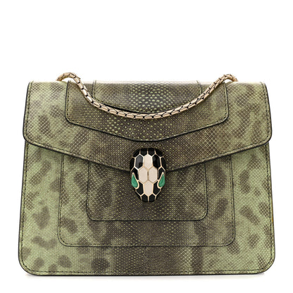 Bulgari Karung Serpenti Forever Crossbody Mint 1 of 10
