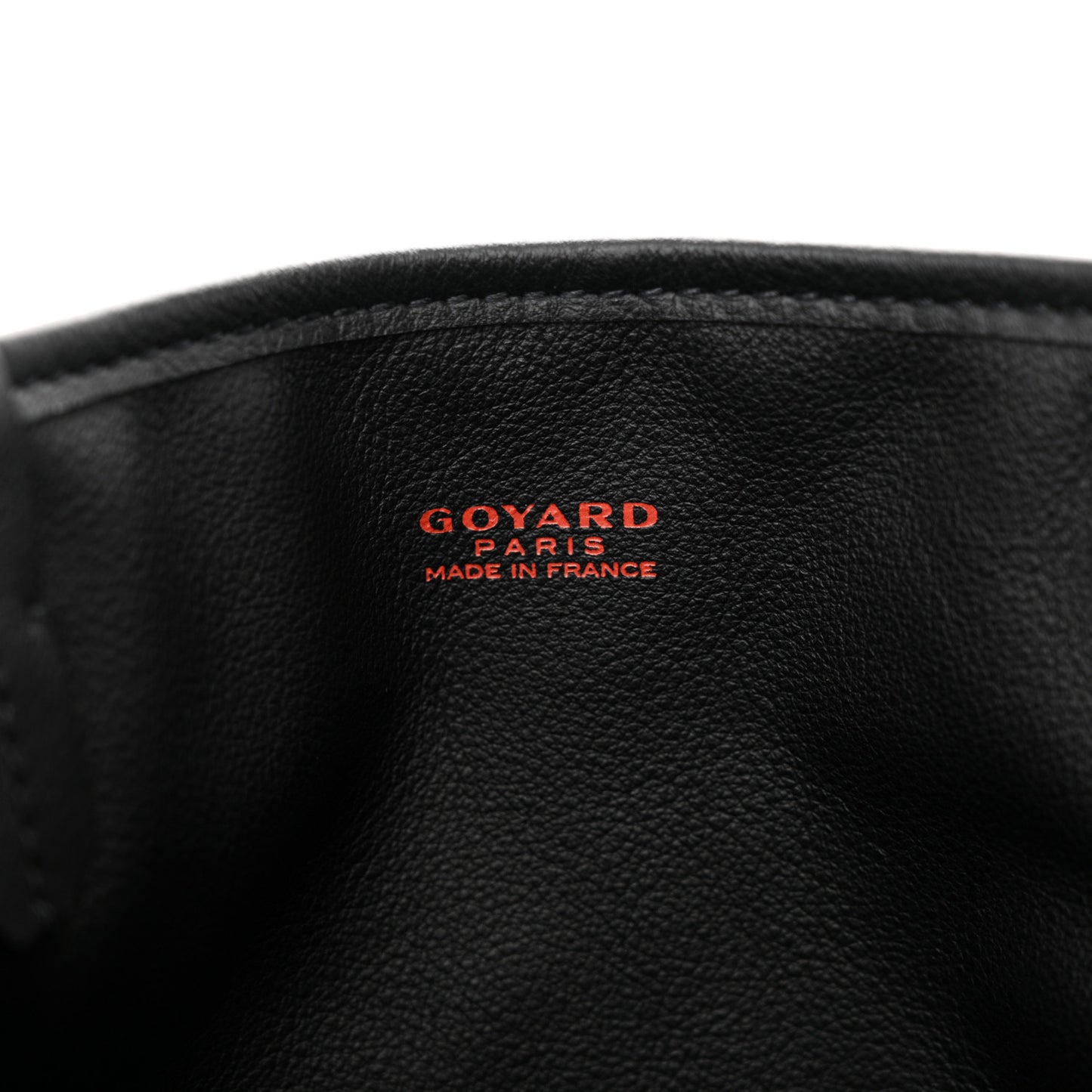 Goyardine Reversible Mini Anjou Black