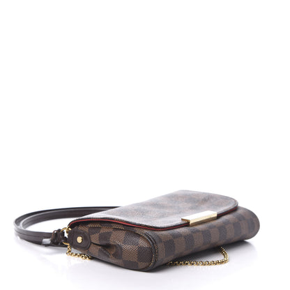 Louis Vuitton Damier Ebene Favorite PM 3 of 8