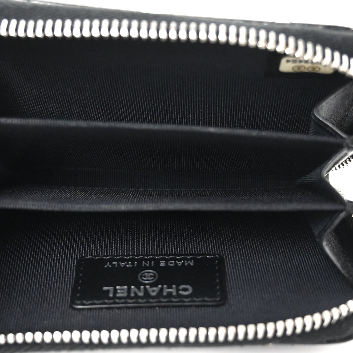 Chanel Patent Calfskin Quilted Zip Coin Purse Black 5 of 7
