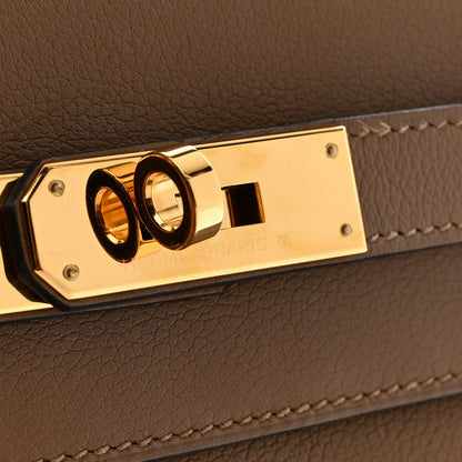 Hermes Evercolor Kelly Retourne 28 Beige De Weimar 15 of 17