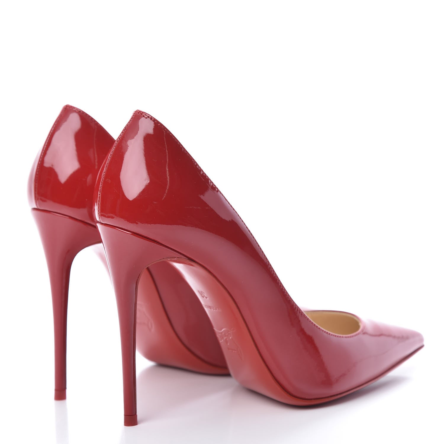 Christian Louboutin Patent Kate 100 Pumps 36 Loubi 4 of 8