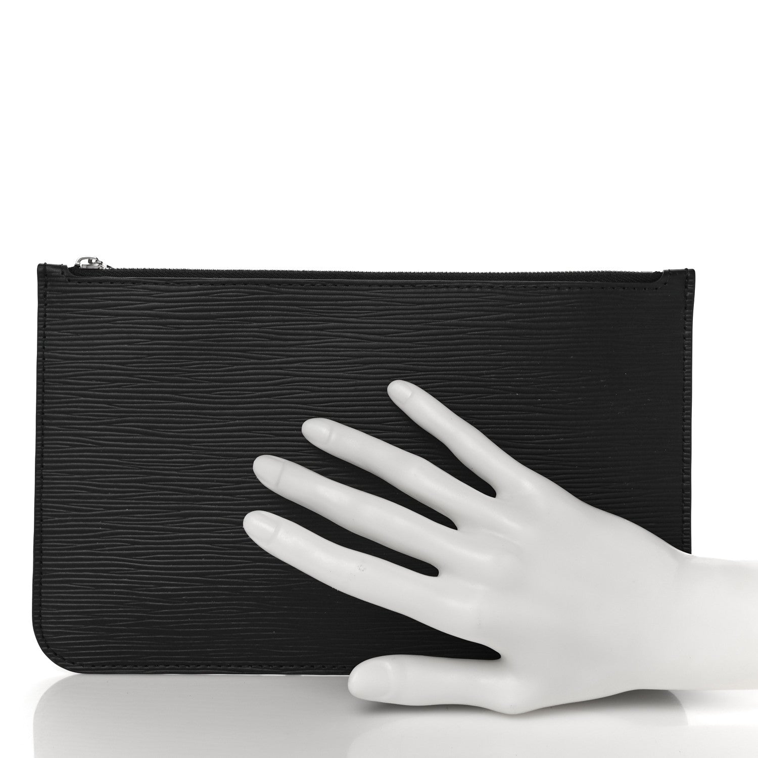 Louis Vuitton Epi Neverfull Pochette MM GM Black 2 of 10