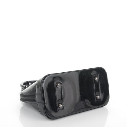 Louis Vuitton Vernis Alma BB Noir Magnetique 4 of 7