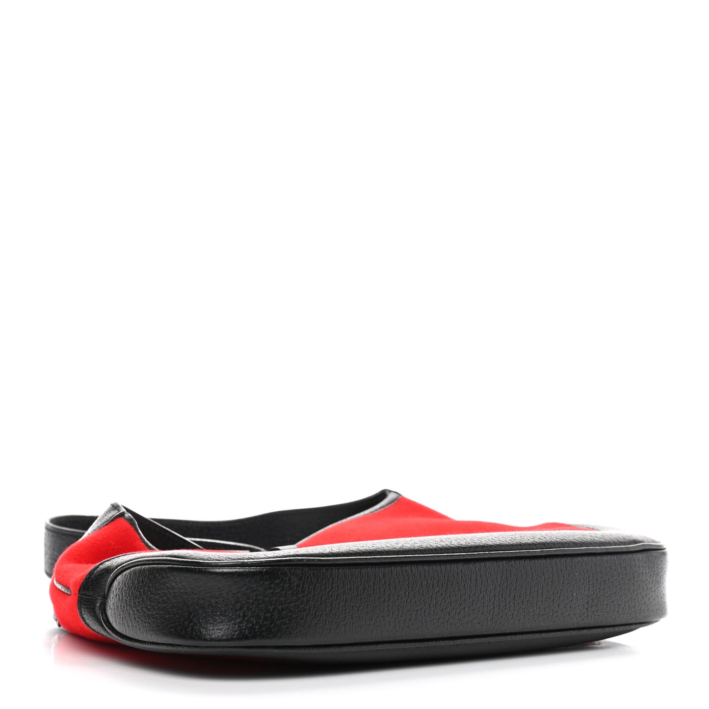 Suede Small Jackie O Hobo Red