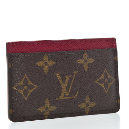 Louis Vuitton Monogram Card Holder Fuchsia 3 of 5
