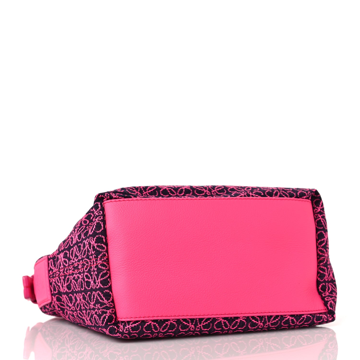 Loewe Jacquard Anagram Calfskin Small Cubi Bag Pink 4 of 8