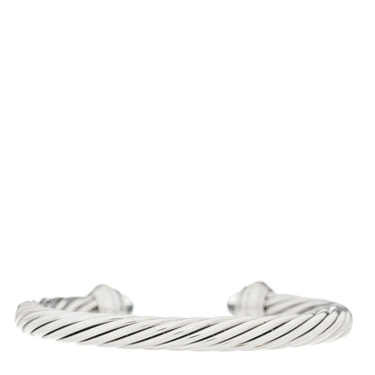 David Yurman DAVID YURMAN Sterling Silver 14K Yellow Gold Prasiolite 7mm Cable Classics Bracelet 2 of 3